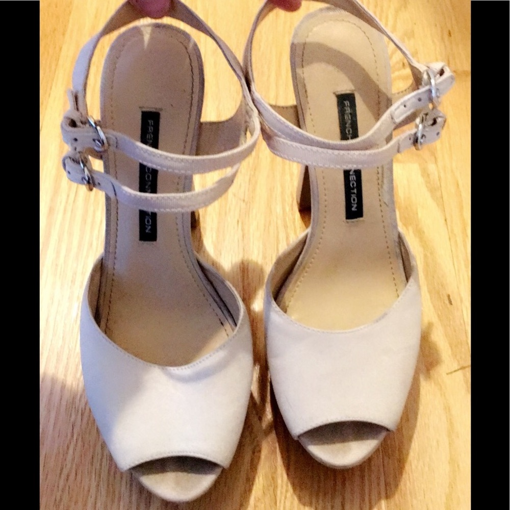 Beautiful French Connection platform heels